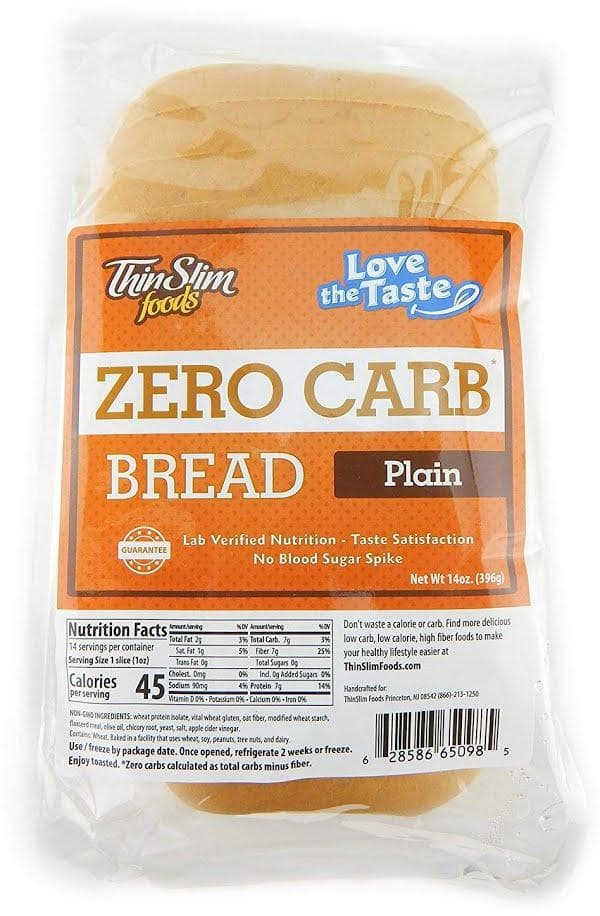 ThinSlim Foods Zero Carb Bread